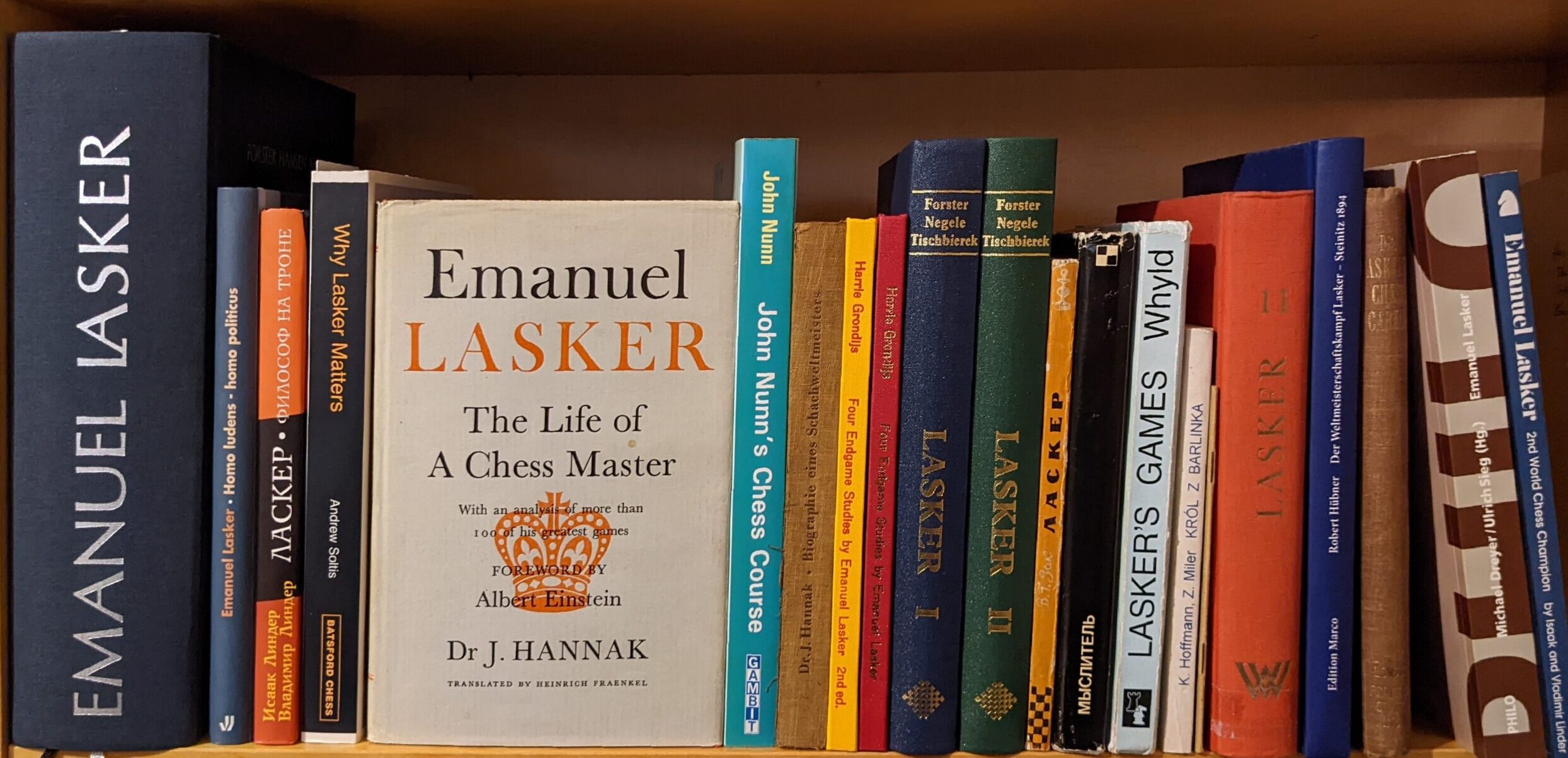 Bibliography of Works on Lasker